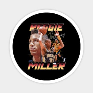 Reggie Miller Choke Sign Basketball Legend Signature Vintage Retro 80s 90s Bootleg Rap Style Magnet